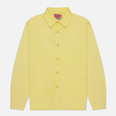 Мужская рубашка Edwin Sebastian Denim, цвет жёлтый, размер XXL