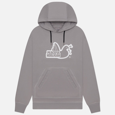 Мужская толстовка Peaceful Hooligan Outline Dove Hoodie, цвет серый, размер XXL