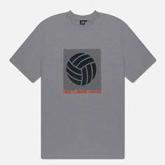 Мужская футболка Peaceful Hooligan Diagonal, цвет серый, размер L