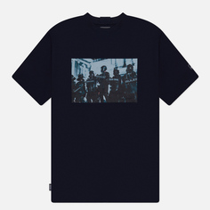 Мужская футболка Peaceful Hooligan Riot Rules, цвет синий, размер XXXXL