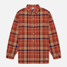 Мужская рубашка Edwin Work Shirt, цвет оранжевый
