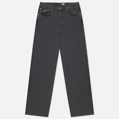 Мужские джинсы Edwin Wide Kaihara Right Hand Black Denim 13 Oz, цвет серый, размер 32/34