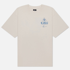 Мужская футболка Edwin Visions Of Life, цвет бежевый, размер L