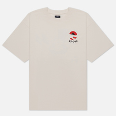 Мужская футболка Edwin Kamifuji Chest, цвет бежевый, размер XXL
