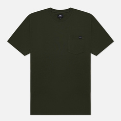Мужская футболка Edwin Pocket, цвет зелёный, размер XXL