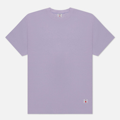 Мужская футболка Edwin Boxy Short Fit, цвет фиолетовый, размер M