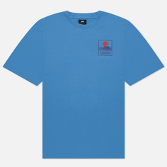 Мужская футболка Edwin Sunset On Mount Fuji, цвет голубой, размер M