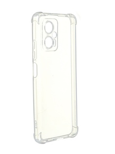 Чехол iBox для Poco X4 GT Crystal с усиленными углами Silicone Transparent УТ000033439