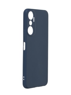 Чехол Neypo для Infinix Hot 20 Soft Matte Silicone с защитой камеры Dark Blue NST59964