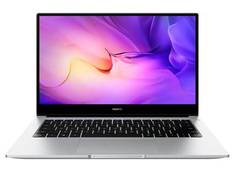 Ноутбук Huawei MateBook NbDE-WFH9 53013QDV (Intel Core i5 1155G7 2.5Ghz/16384Mb/512Gb SSD/Intel Iris Xe Graphics/Wi-Fi/Bluetooth/Cam/14/1920x1080/Windows 11 Home 64-bit)