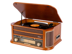 Проигрыватель Alive Audio Oldtimer Wood AAOLD01WD / AA-OLD-01-WD