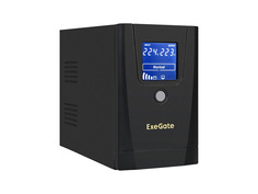 Источник бесперебойного питания ExeGate Power Smart ULB-650.LCD.AVR.1SH.2C13 / EX292769RUS