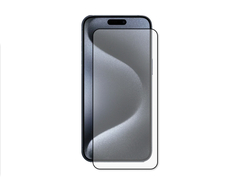 Защитное стекло Pero для APPLE iPhone 15 Pro Max Full Glue Black PGFG-I15PM ПЕРО