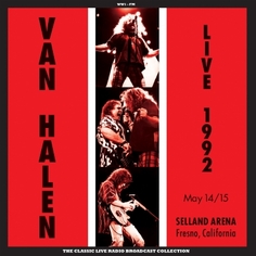 Рок SECOND RECORDS VAN HALEN - LIVE AT SELLAND ARENA FRESNO 1992 (RED/WHITE SPLATTER VINYL) (LP)