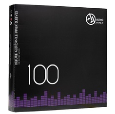 Конверты для виниловых пластинок Audio Anatomy 100 X 12" DELUXE AUDIOPHILE ANTISTATIC INNER SLEEVES RED