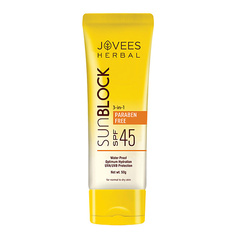 Крем для лица JOVEES Солнцезащитный крем 3-in-1 Sun Block SPF 45