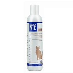 Шампунь для животных DOCTOR VIC Шампунь-кондиционер с кератином и провитамином B5 для кошек 250