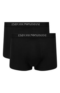 Комплект из двух хлопковых боксеров Emporio Armani