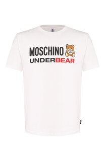 Хлопковая футболка Moschino
