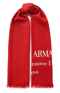 Шерстяной шарф Giorgio Armani