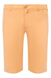 Шорты из смеси льна и хлопка Kiton