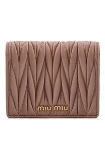 Кожаное портмоне Miu Miu