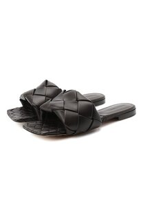 Кожаные шлепанцы Lido Bottega Veneta