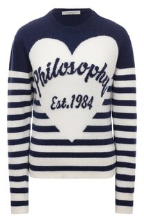 Пуловер из шерсти и кашемира Philosophy di Lorenzo Serafini