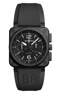 Часы Black Matte Chrono Bell & Ross Bell&Ross