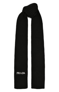 Шарф из шерсти и кашемира Prada