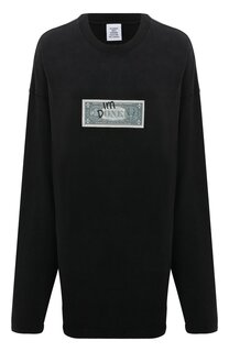 Хлопковый лонгслив VETEMENTS