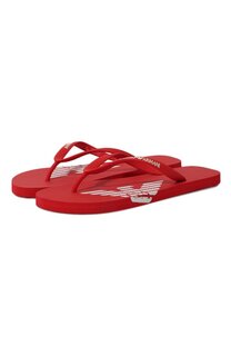 Резиновые шлепанцы Emporio Armani