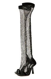 Текстильные ботфорты Mixon 100 Jimmy Choo