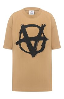 Хлопковая футболка VETEMENTS