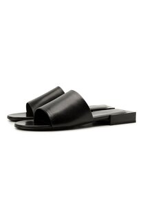 Кожаные шлепанцы Box F05 Balenciaga