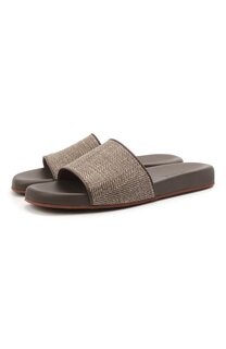 Текстильные шлепанцы Sea-Slide Loro Piana