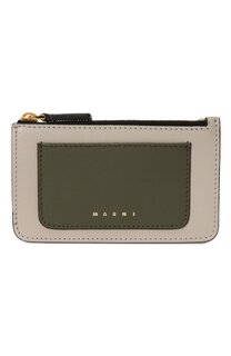 Кожаный футляр для кредитных карт Marni