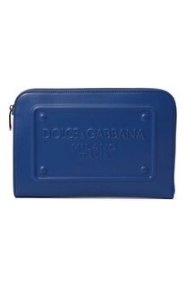 Кожаный клатч Dolce & Gabbana