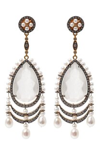 Серьги Pearls of Wisdom Queensbee