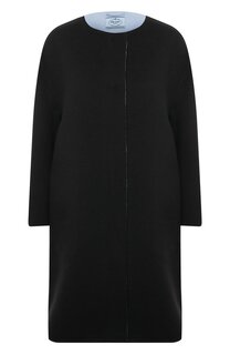 Шерстяное пальто Prada