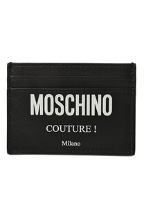 Кожаный футляр для кредитных карт Moschino