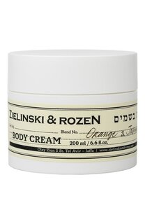 Крем для тела в банке Апельсин, Жасмин (200ml) Zielinski&Rozen