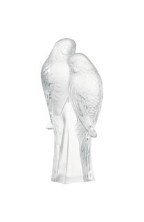 Скульптура 2 Parakeets Lalique