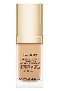 Матирующее тональное средство-флюид Velvetskin, оттенок Almond 330 (30ml) Dolce & Gabbana