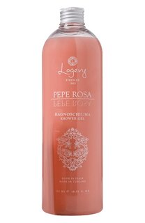 Парфюмерный гель для душа Pepe Rosa / Розовый перец (500ml) Logevy Firenze 1965
