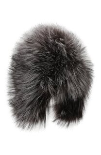Шапка-ушанка из меха песца Kussenkovv