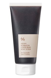 Веганский кофейный скраб для тела с комбучей Vegan Kombucha Coffee Bean Body Scrub (200ml) Dr.Ceuracle