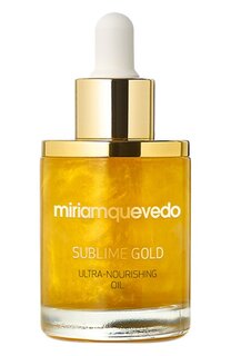 Золотое ультрапитательное масло для волос Sublime Gold (50ml) Miriamquevedo