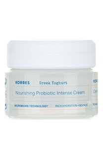 Питательный крем с пробиотиками и йогуртом для сухой кожи (40ml) Korres