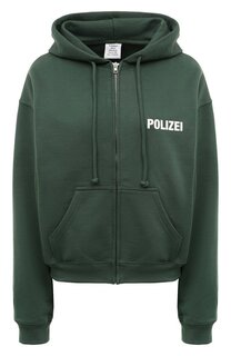 Хлопковая толстовка VETEMENTS